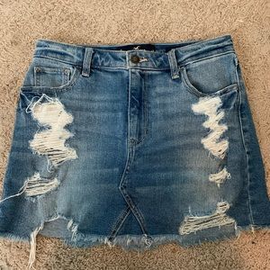 Hollister Jean skirt